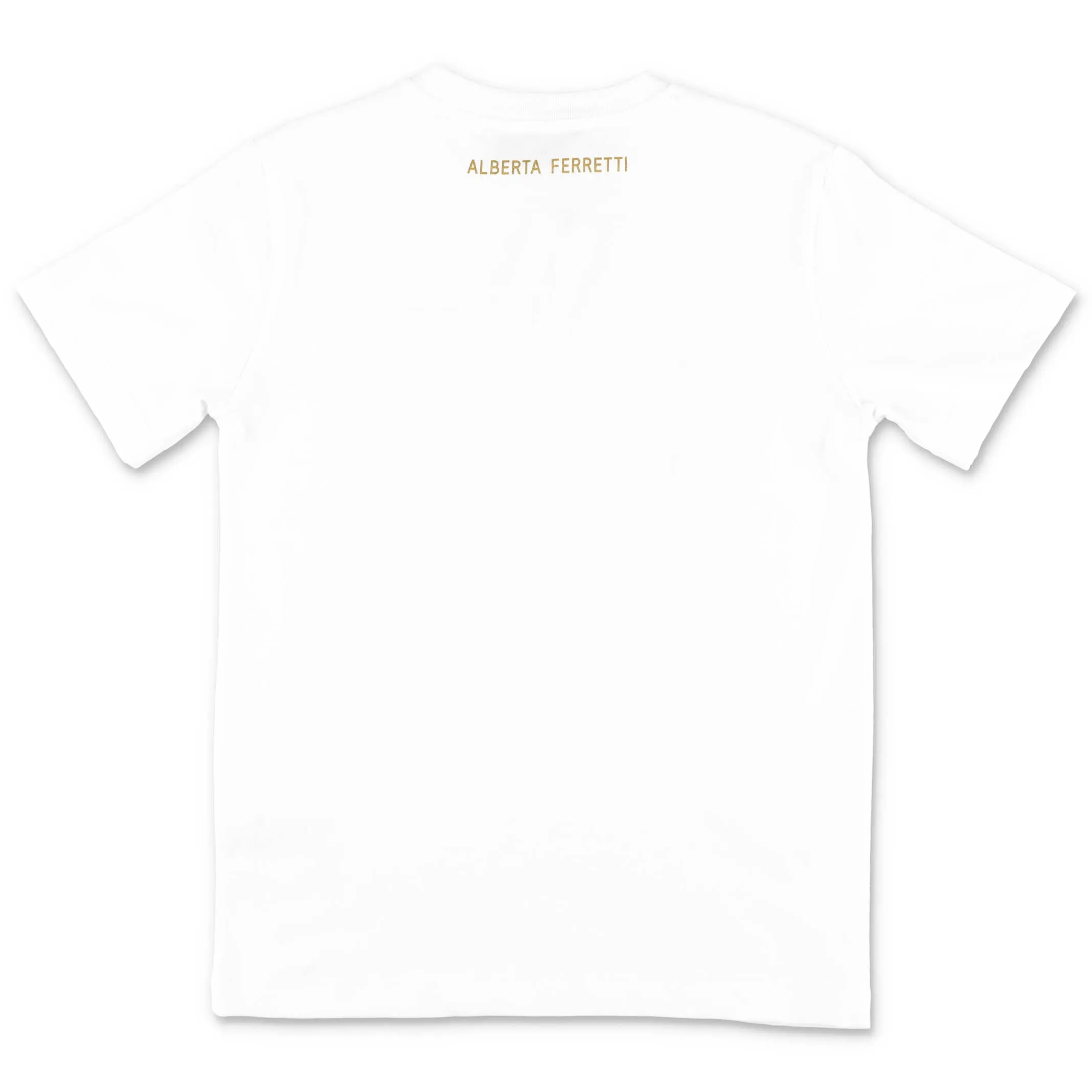 Alberta Ferretti Kids Slogan Print Crewneck T-Shirt