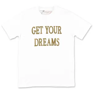 Alberta Ferretti Kids Slogan Print Crewneck T-Shirt