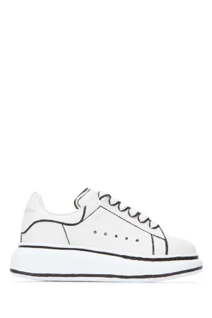 Alexander McQueen Kids Oversized Contrast Trim Sneakers