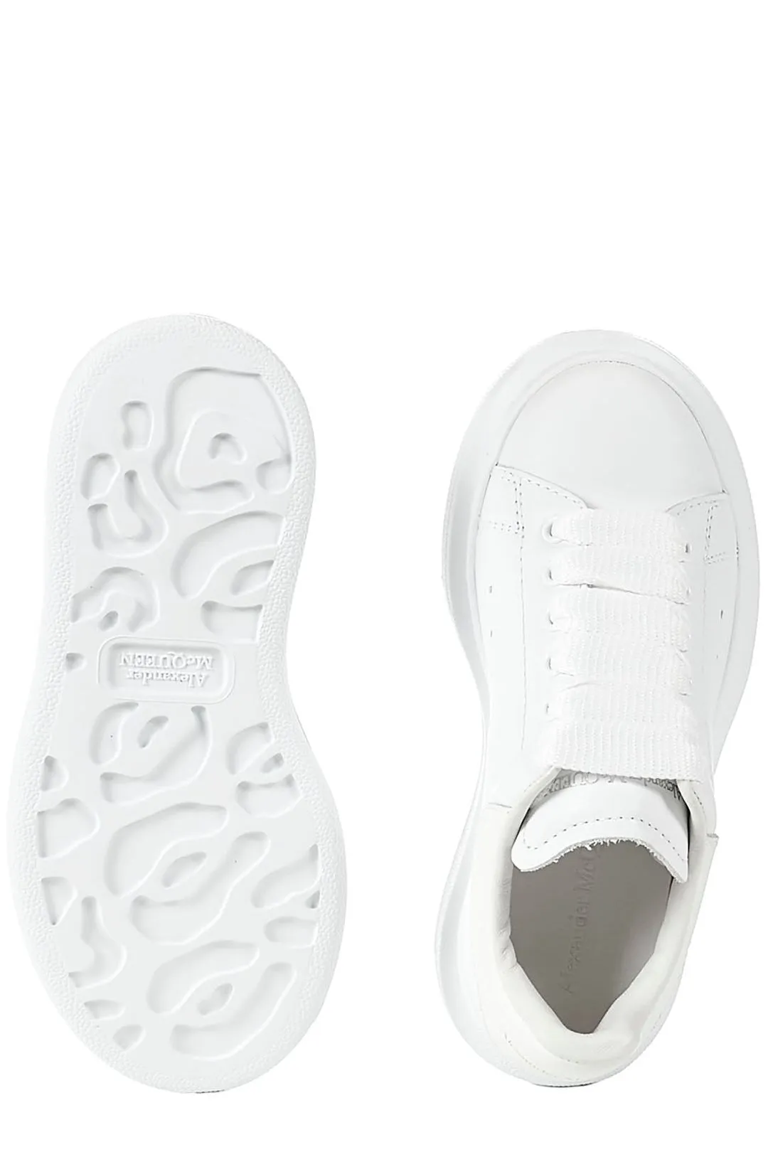 Alexander McQueen Kids Oversized Lace-Up Sneakers