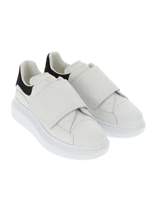 Alexander McQueen Kids Oversized Velcro Strap Sneakers