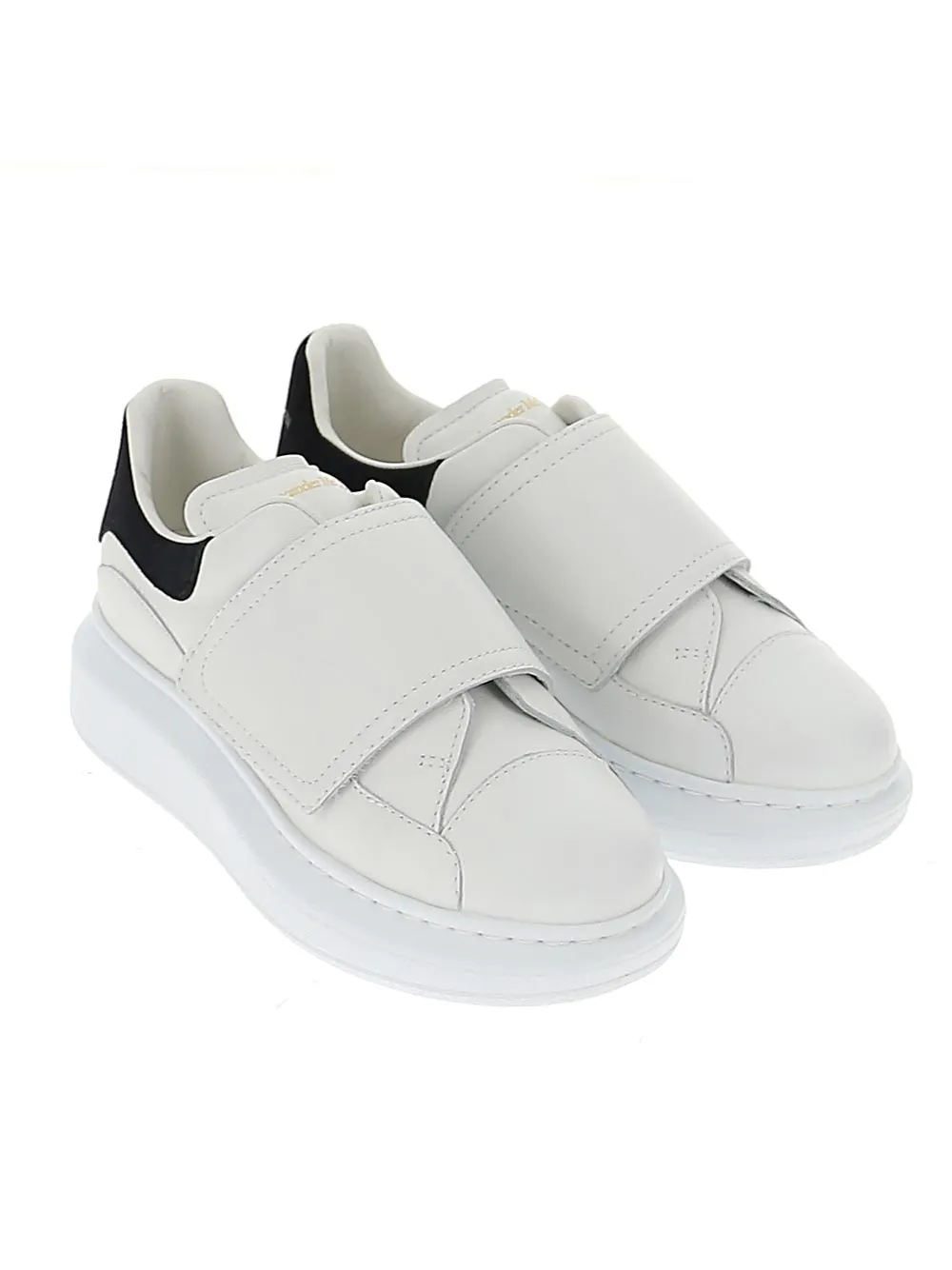 Alexander McQueen Kids Oversized Velcro Strap Sneakers