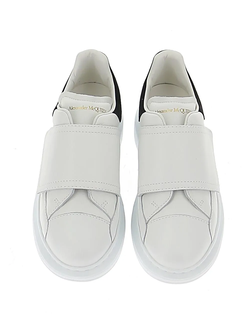 Alexander McQueen Kids Oversized Velcro Strap Sneakers