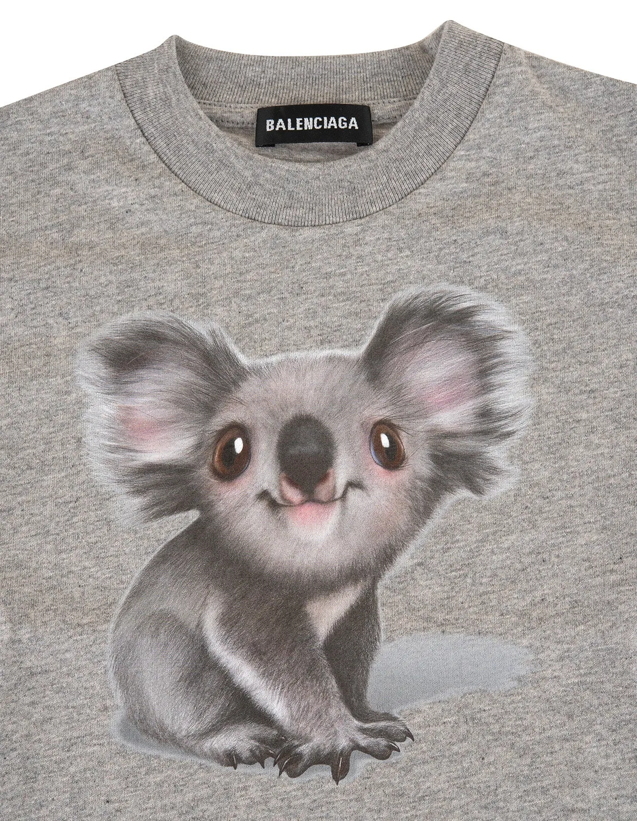 Balenciaga Kids Koala Printed T-Shirt