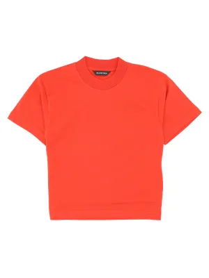 Balenciaga Kids Logo Detailed Crewneck T-Shirt