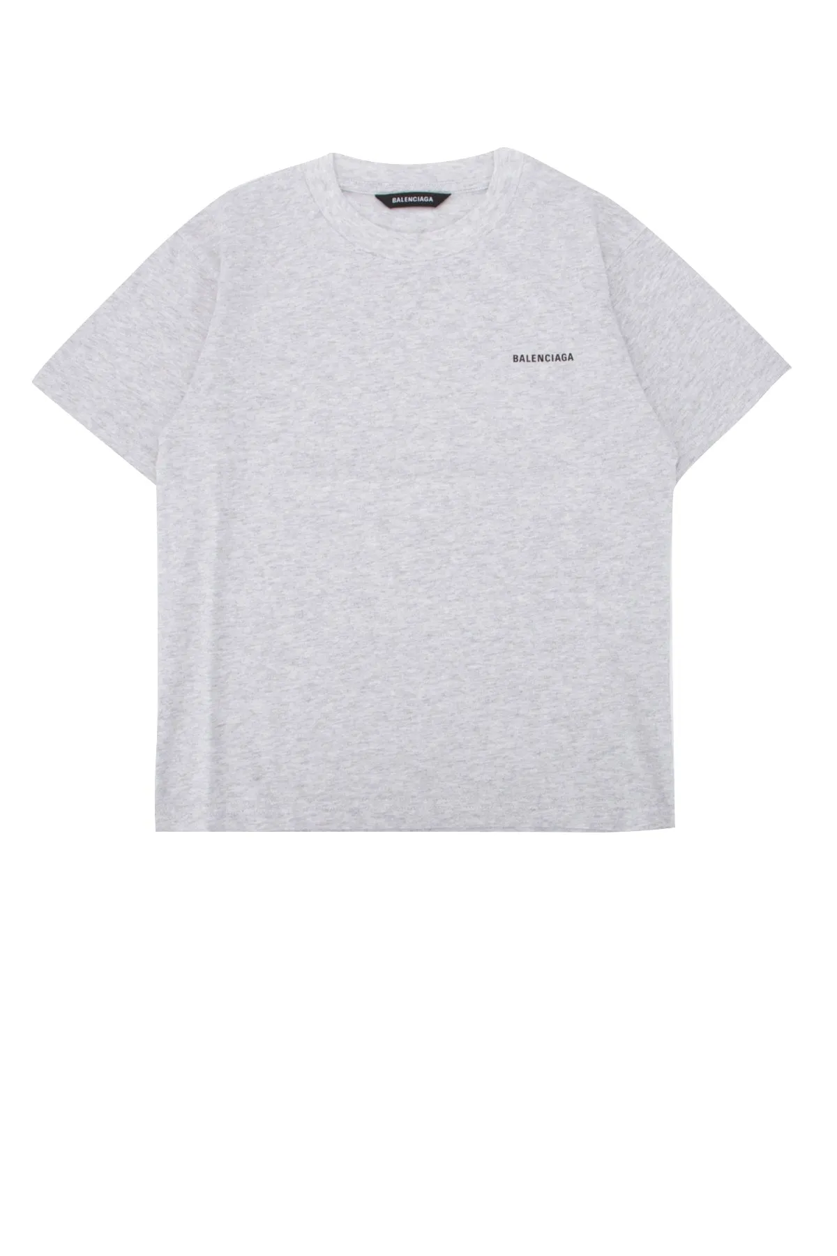 Balenciaga Kids Logo Print Crewneck T-Shirt