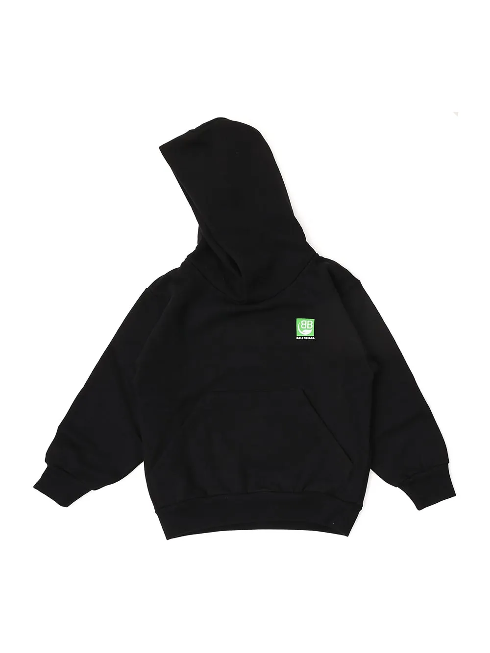 Balenciaga Kids Logo Print Hoodie