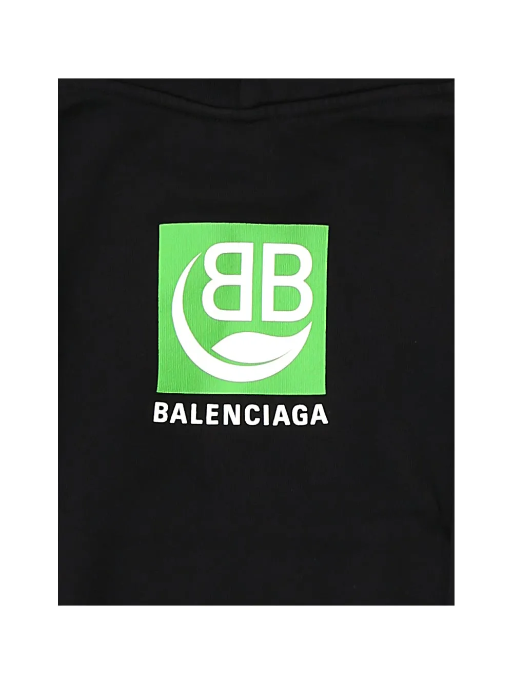 Balenciaga Kids Logo Print Hoodie