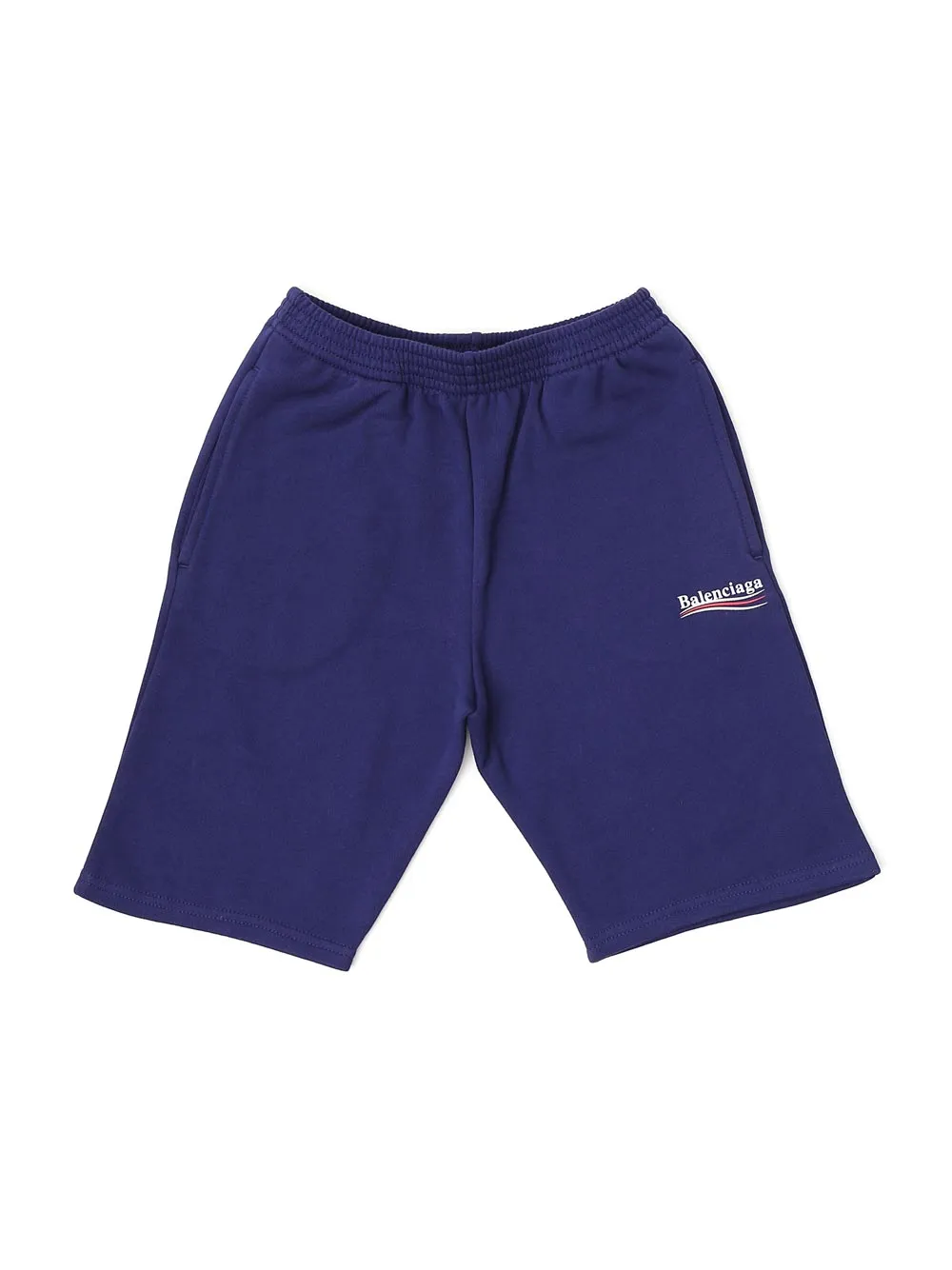 Balenciaga Kids Logo Print Track Shorts