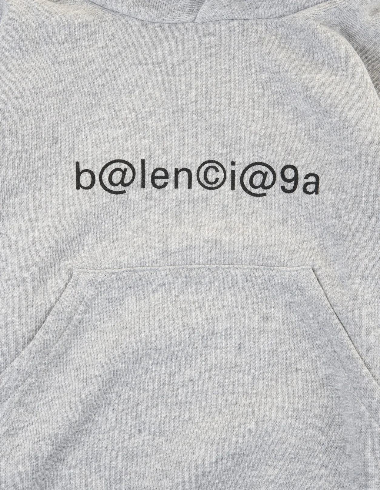 Balenciaga Kids Logo Printed Hoodie