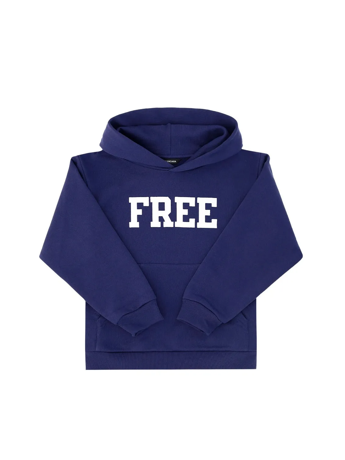 Balenciaga Kids Logo Printed Hoodie