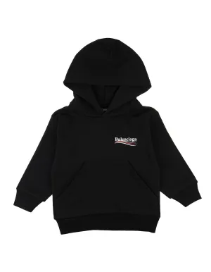 Balenciaga Kids Logo Printed Hoodie
