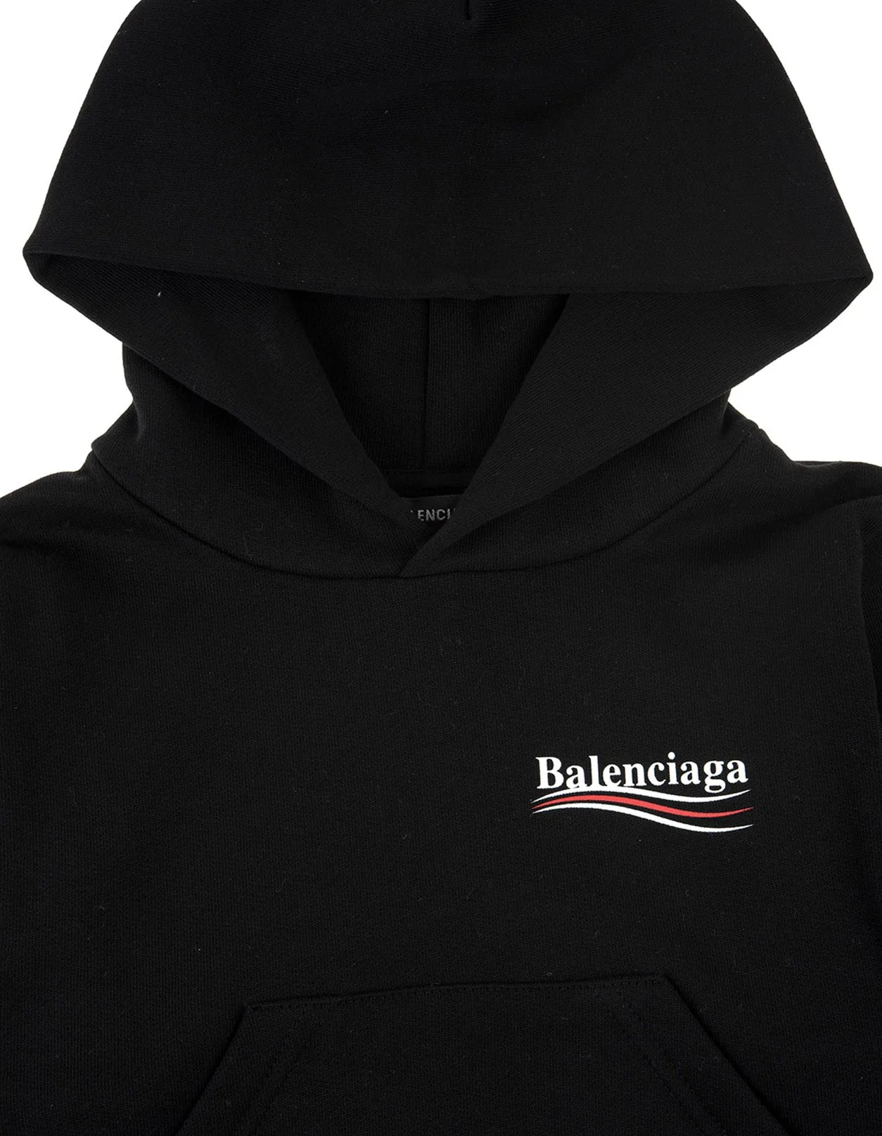 Balenciaga Kids Logo Printed Hoodie