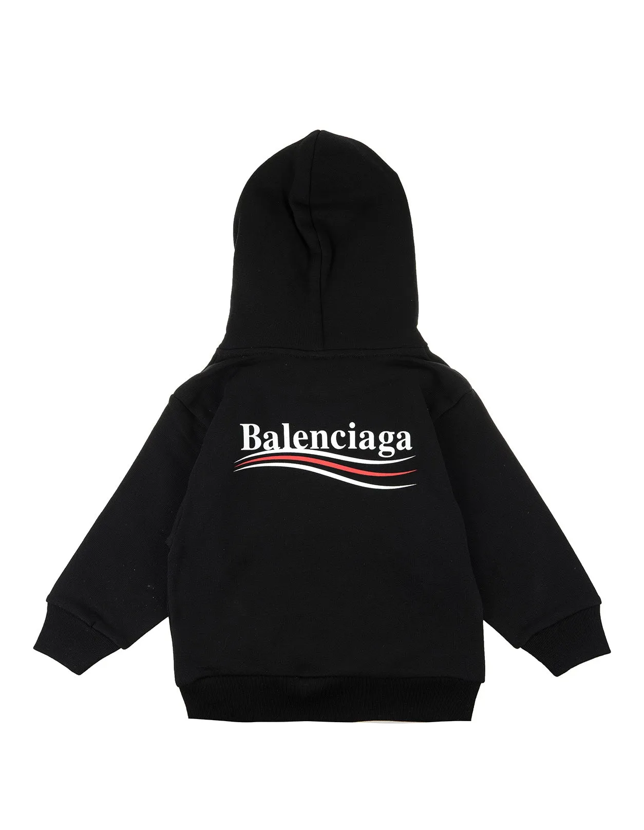 Balenciaga Kids Logo Printed Hoodie