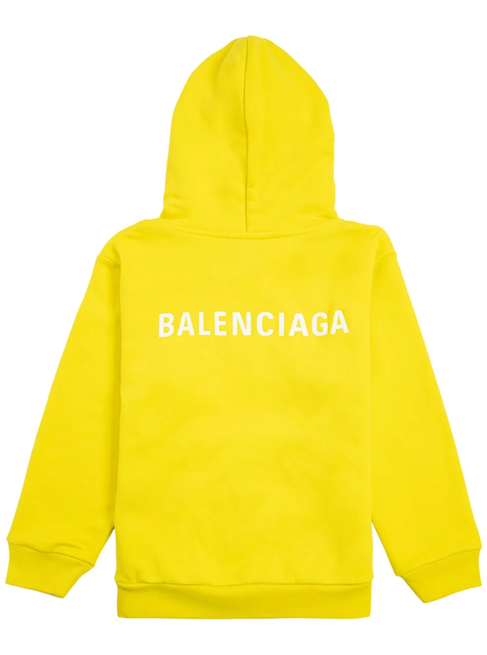 Balenciaga Kids Logo Printed Hoodie