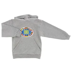 Balenciaga Kids Logo Printed Hoodie