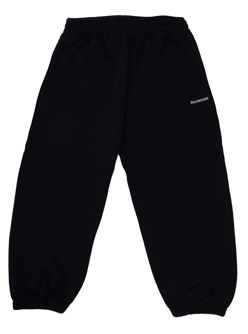 Balenciaga Kids Logo Printed Jogging Pants