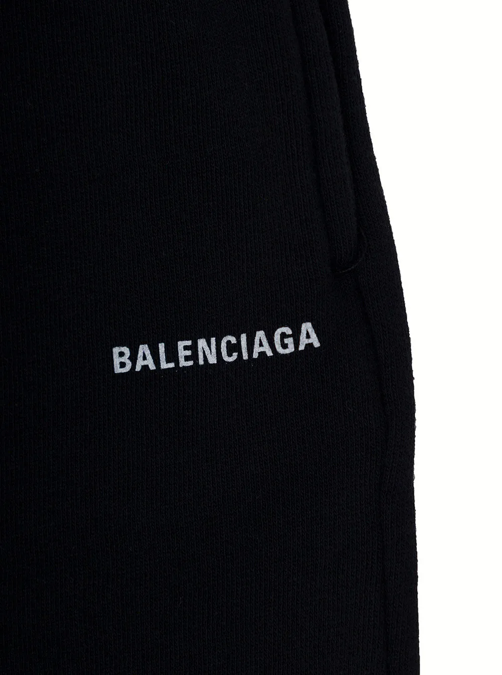 Balenciaga Kids Logo Printed Jogging Pants