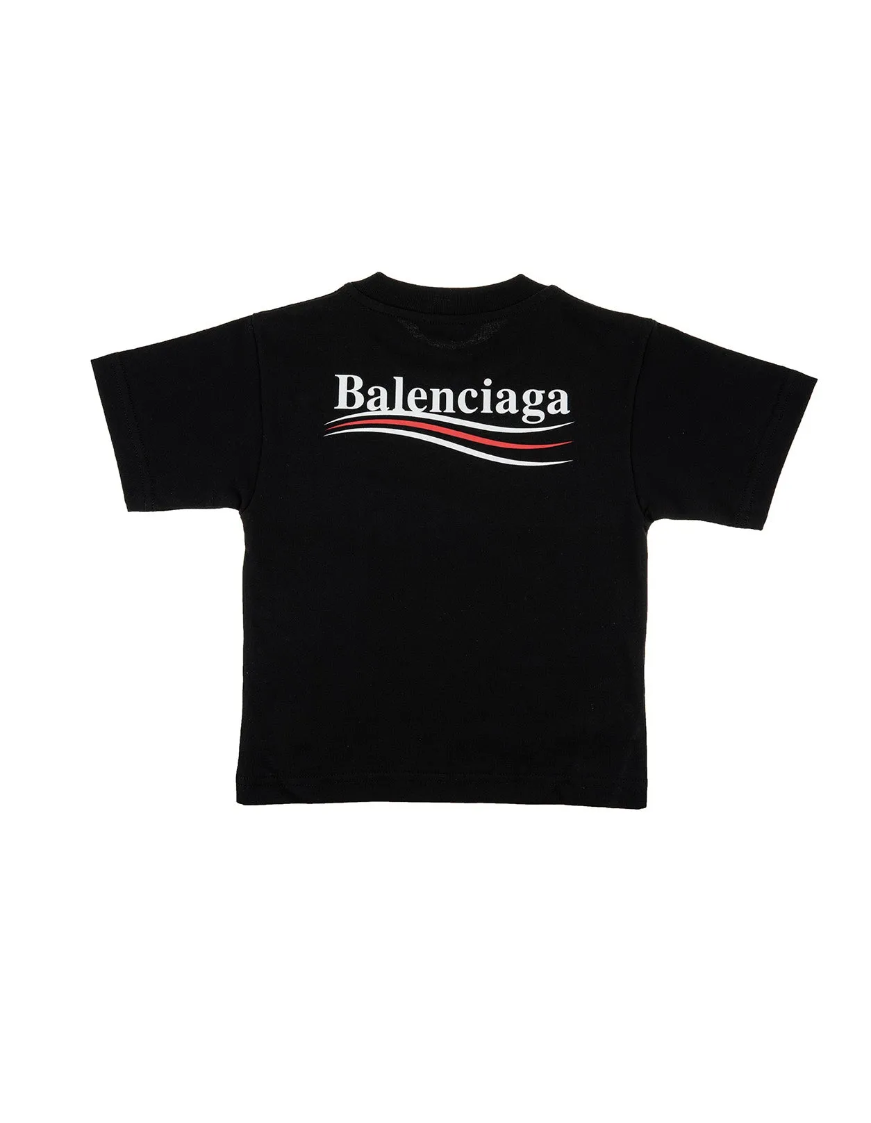 Balenciaga Kids Logo Printed T-Shirt