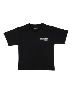 Balenciaga Kids Logo Printed T-Shirt