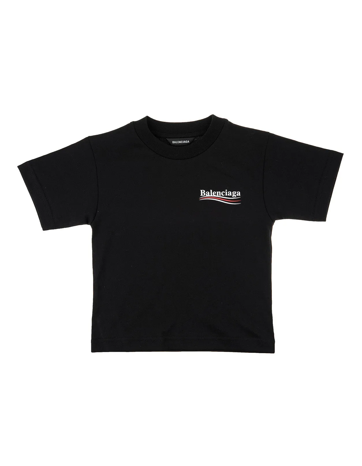 Balenciaga Kids Logo Printed T-Shirt