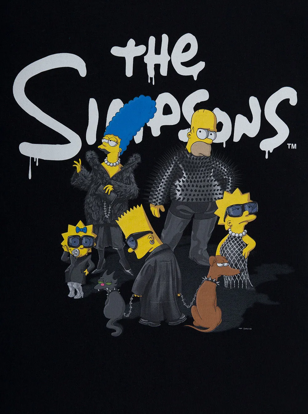 Balenciaga Kids The Simpsons Printed T-Shirt