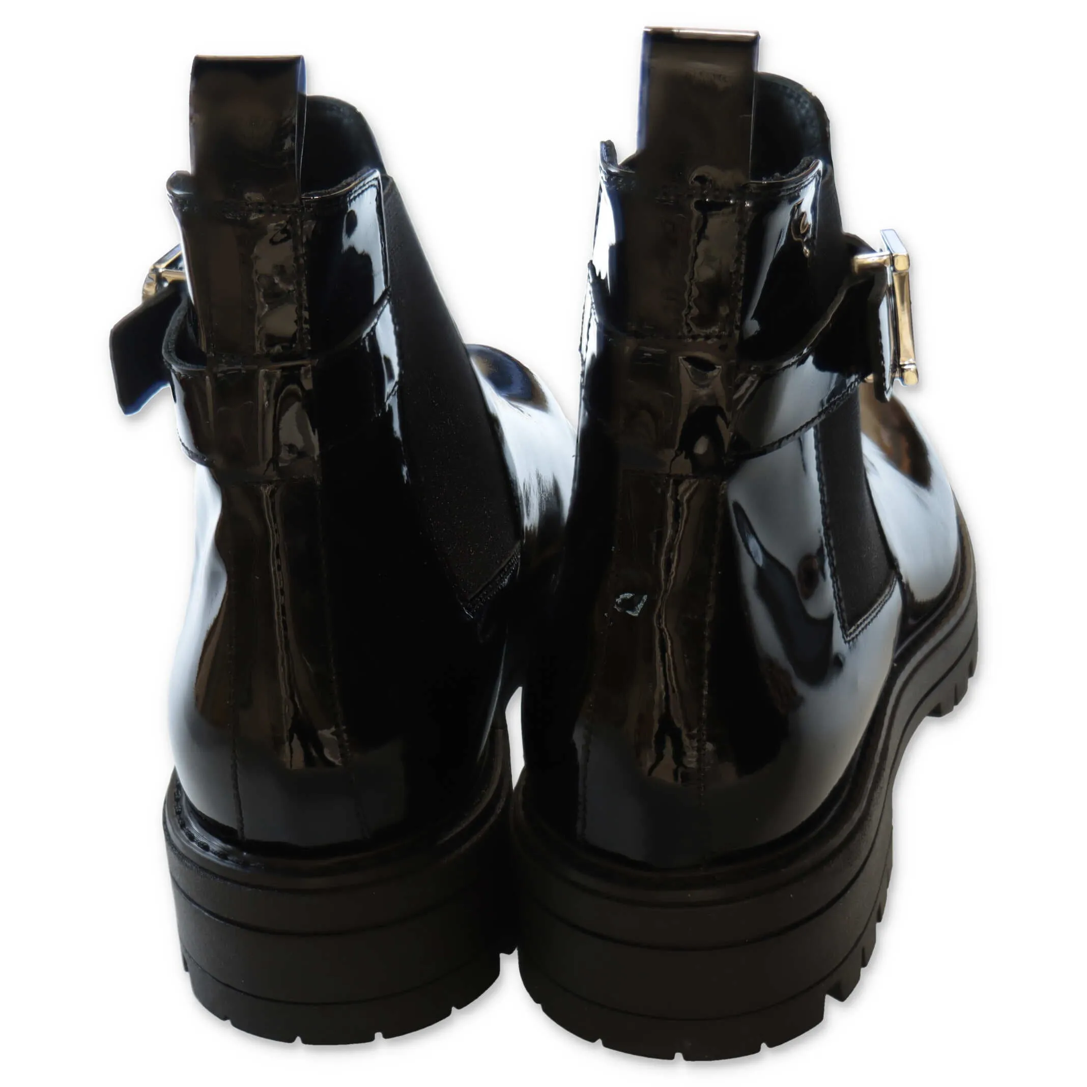 Balmain Kids B Plaque Ankle Boots