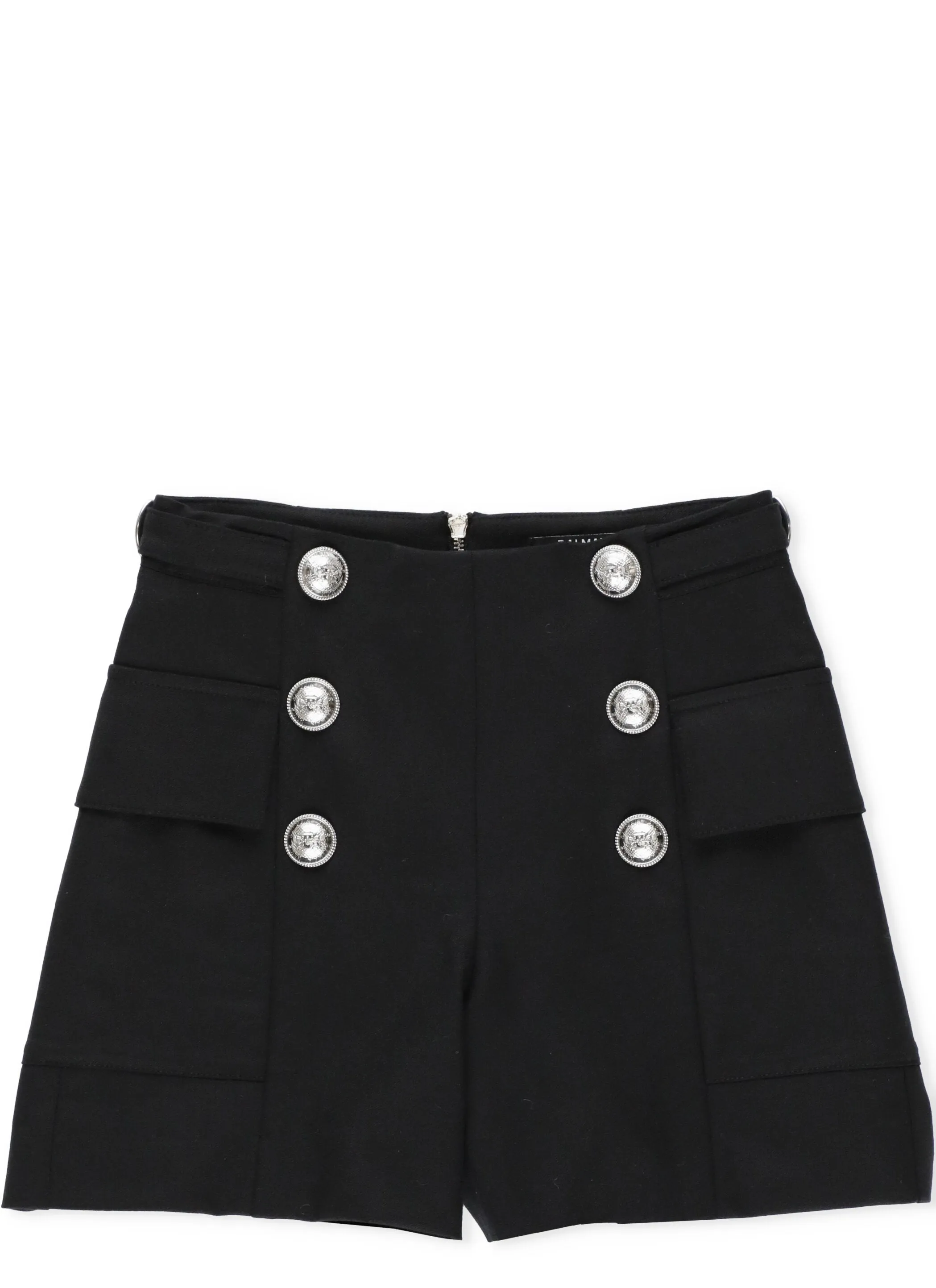 Balmain Kids Button Detail Shorts