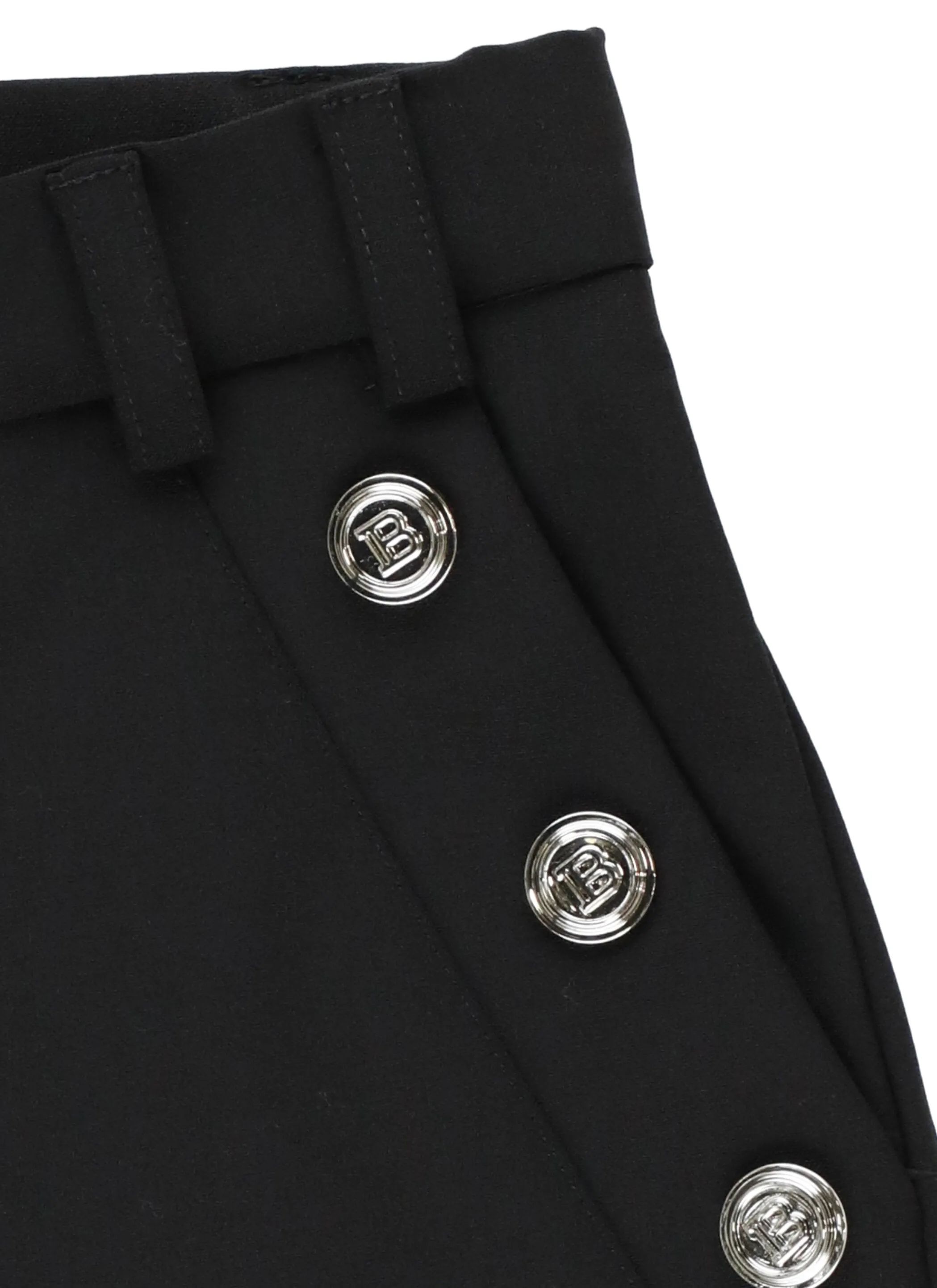 Balmain Kids Button Detail Shorts