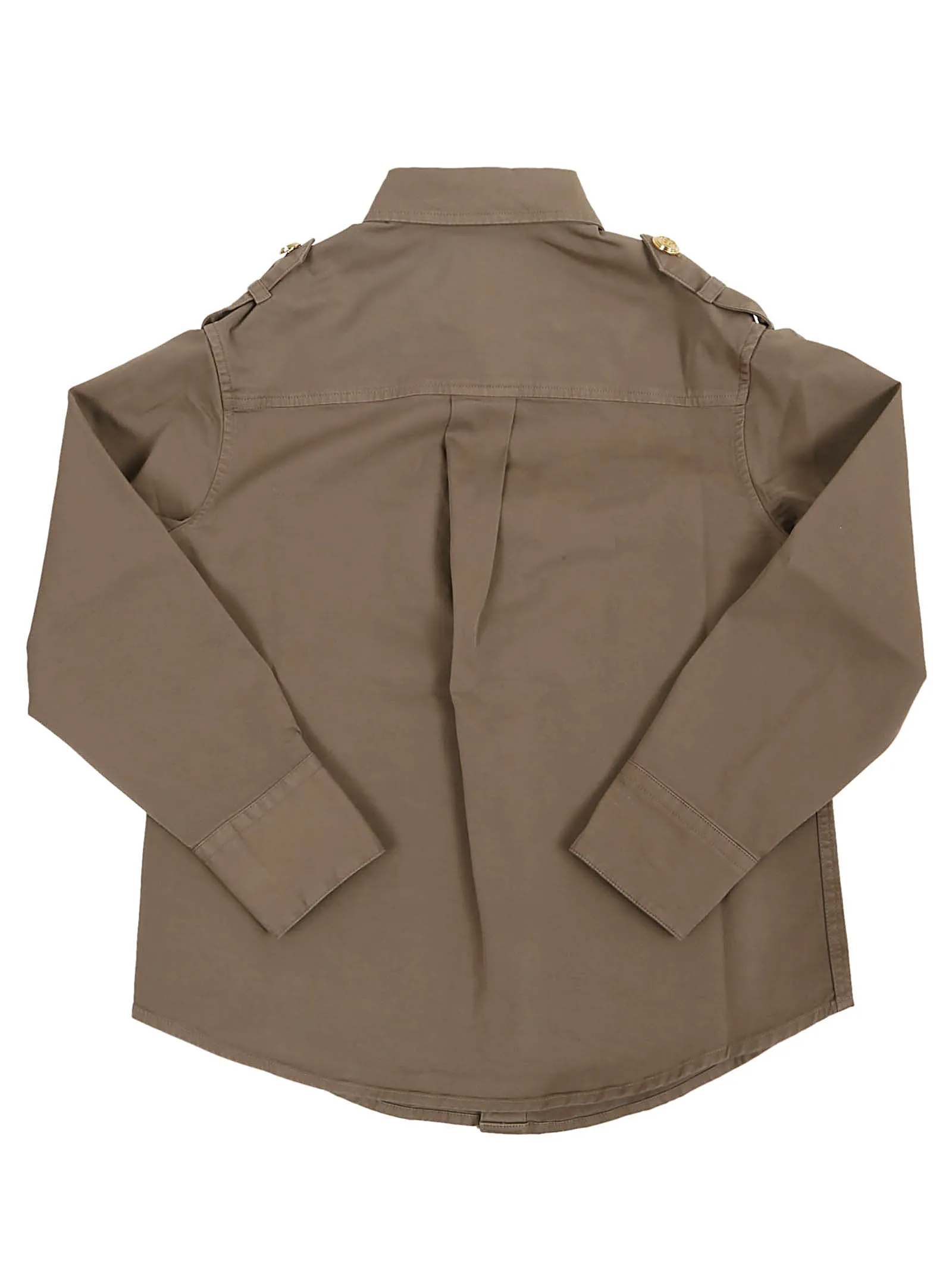Balmain Kids Buttoned Long-Sleeved Shirt