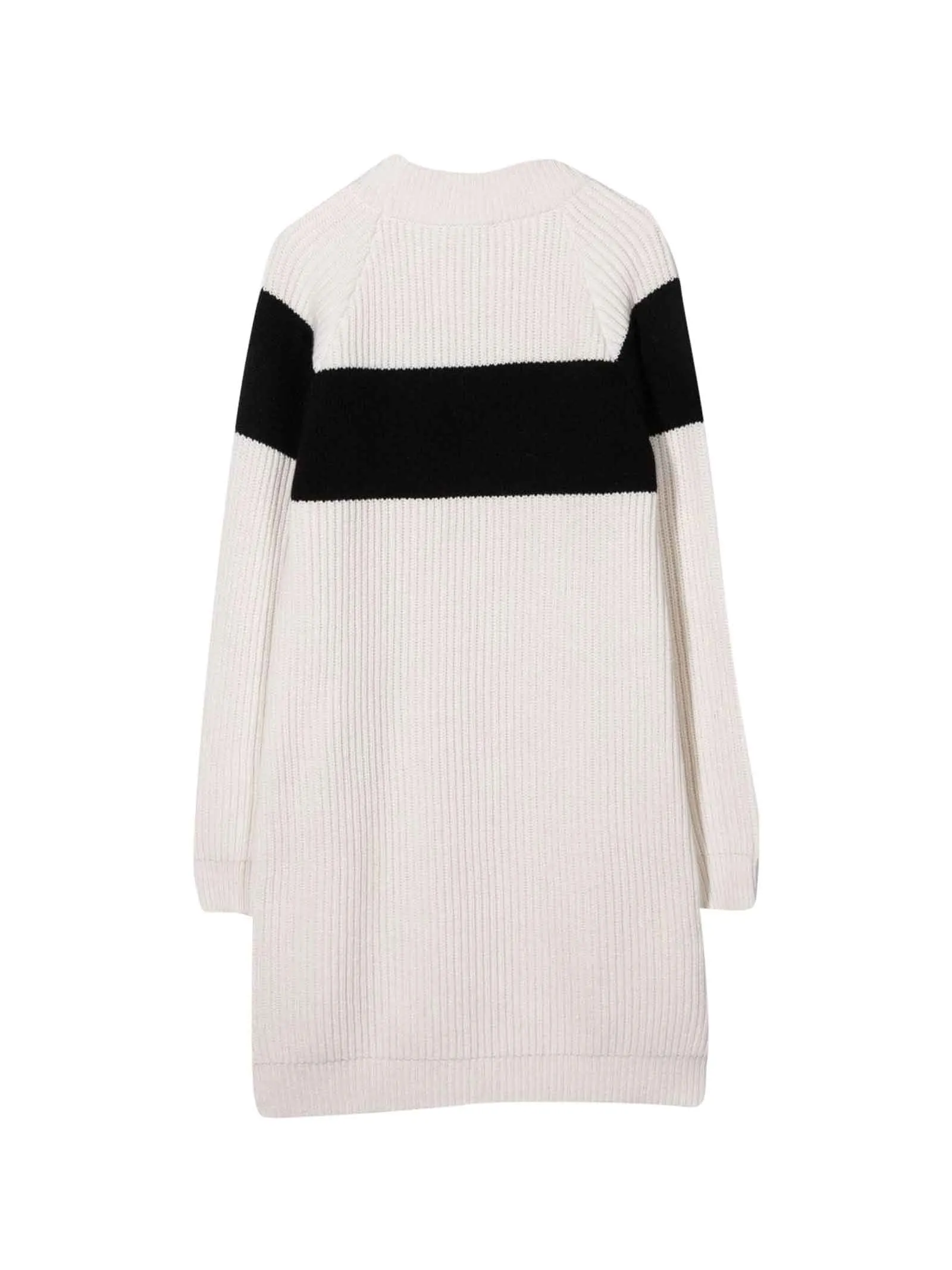 Balmain Kids Colour Block Knit Dress