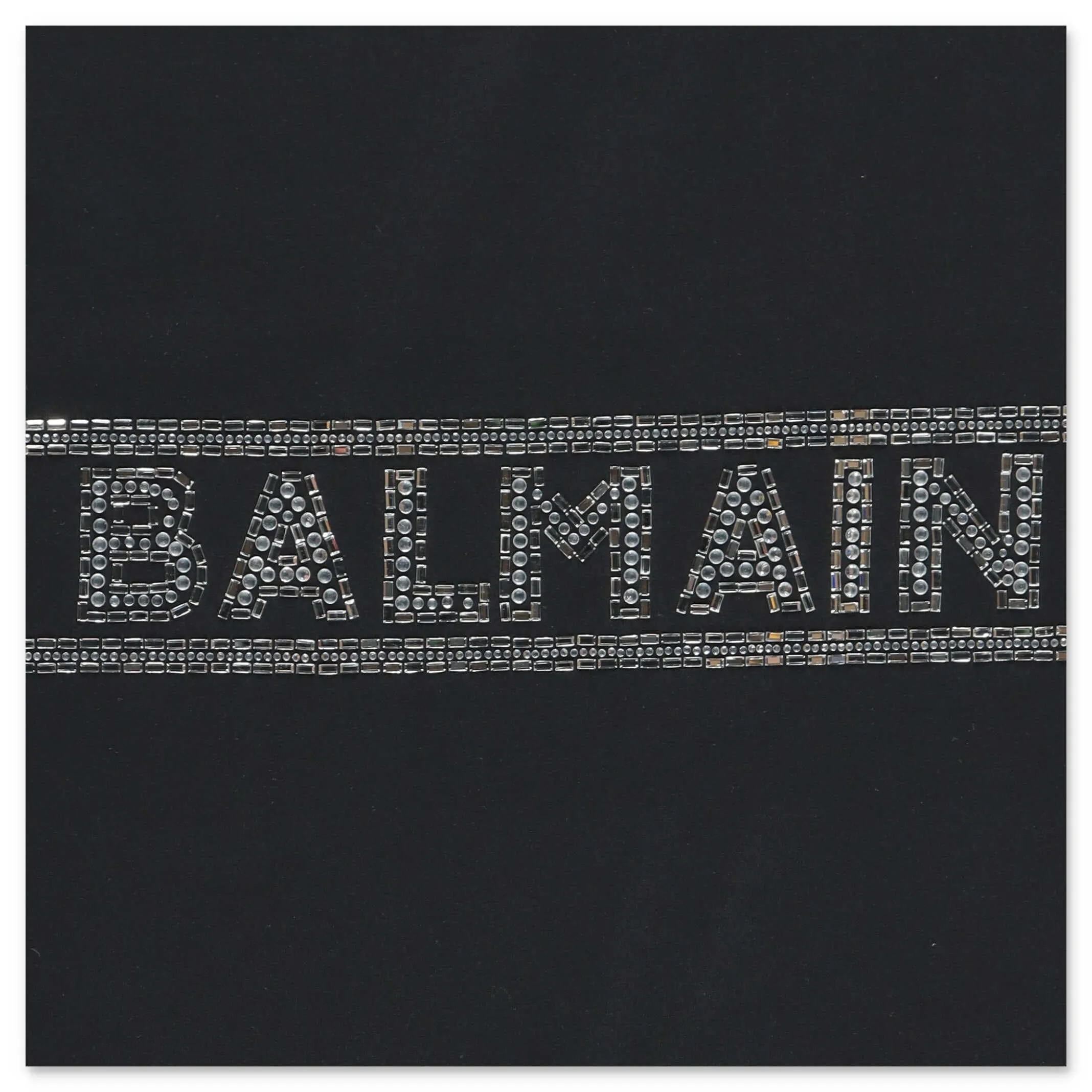 Balmain Kids Crystal Embellished Logo T-Shirt Dress