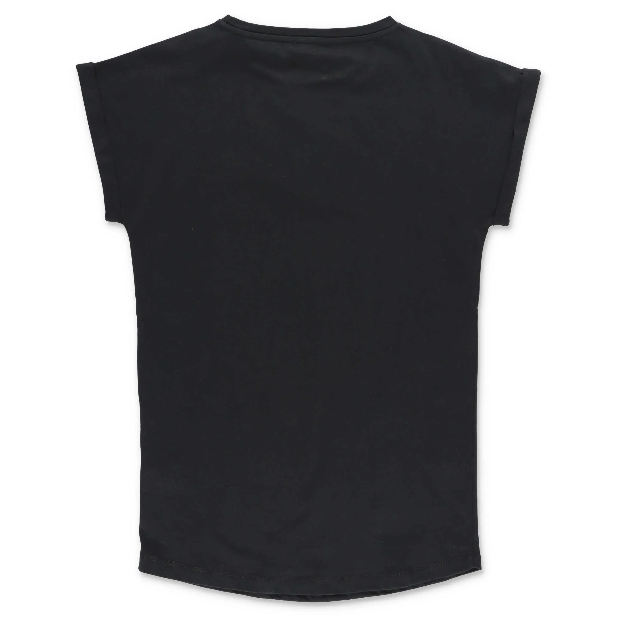 Balmain Kids Crystal Embellished Logo T-Shirt Dress