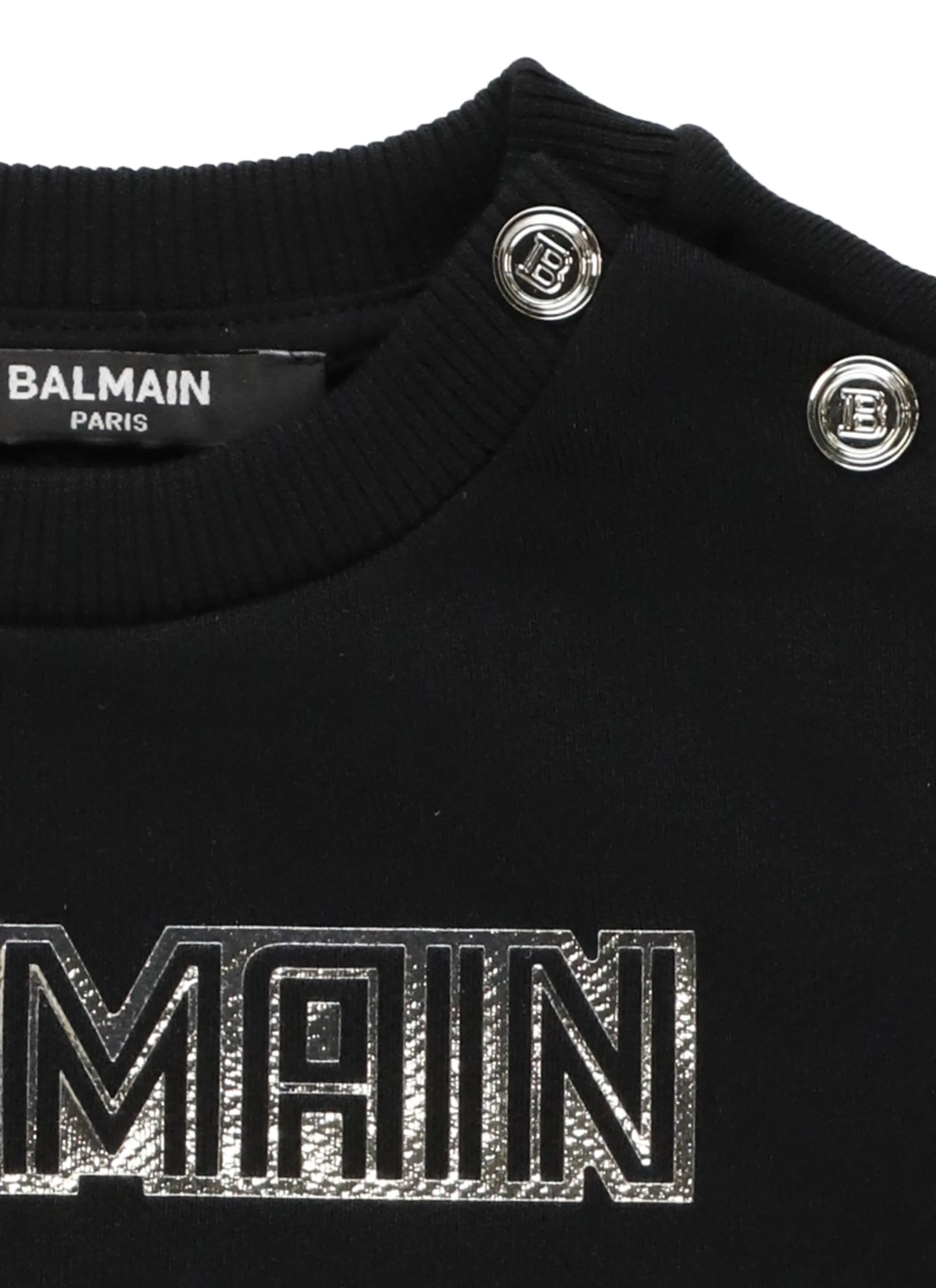 Balmain Kids Embossed Logo Sweatshirt