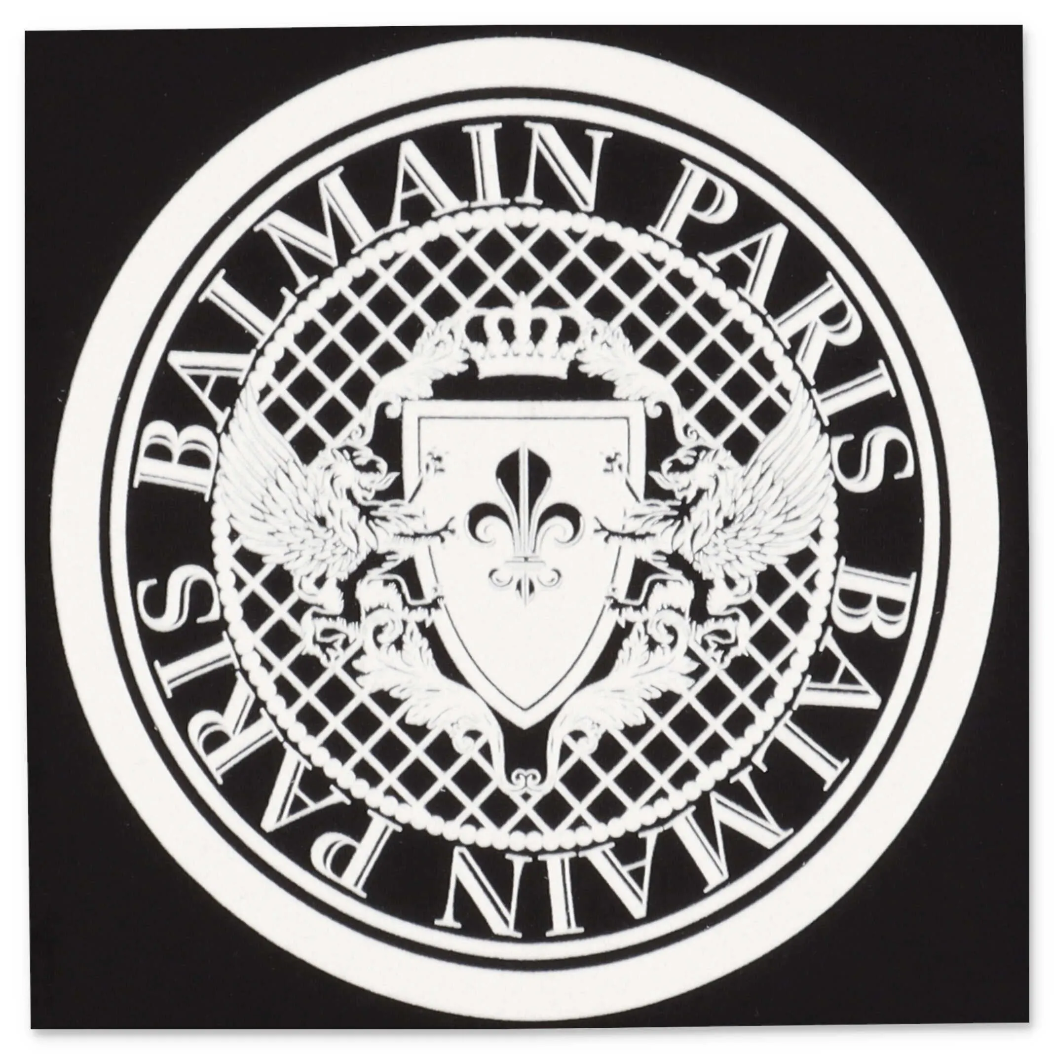 Balmain Kids Logo Crest Print T-Shirt