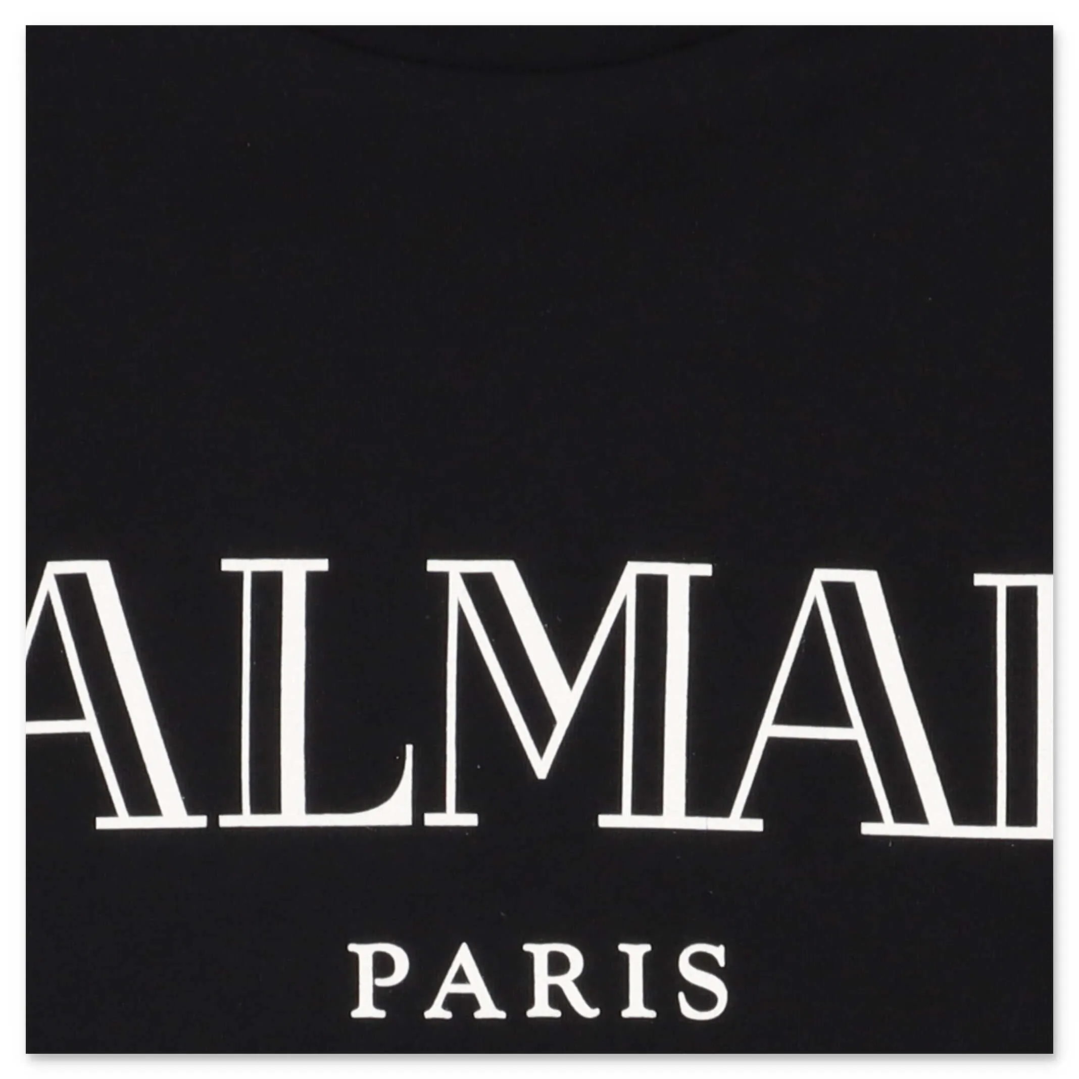 Balmain Kids Logo Print Crewneck T-Shirt