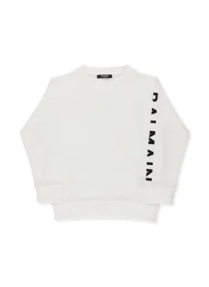 Balmain Kids Logo Print Sweatshirt