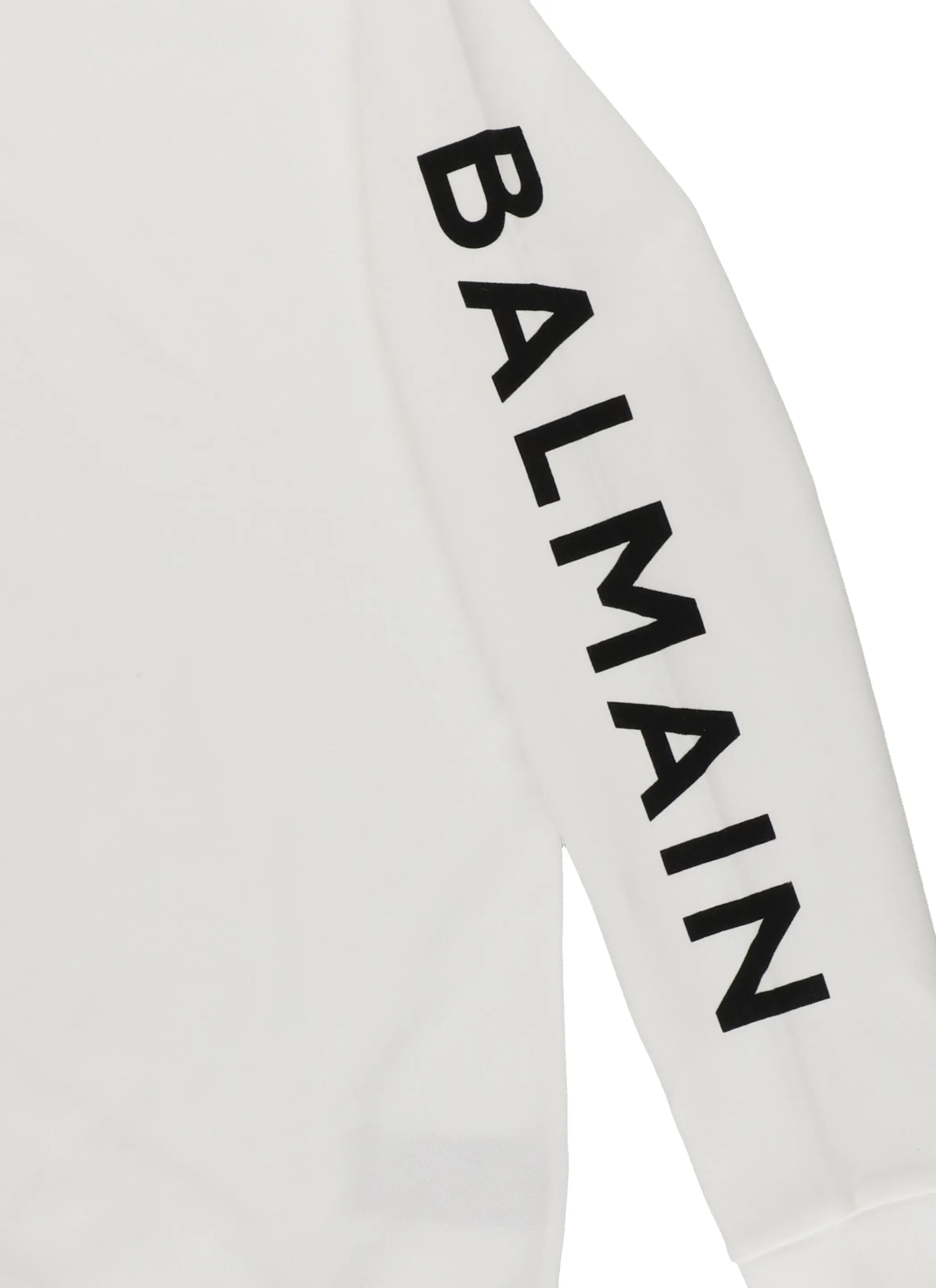 Balmain Kids Logo Print Sweatshirt