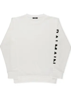 Balmain Kids Logo Print Sweatshirt