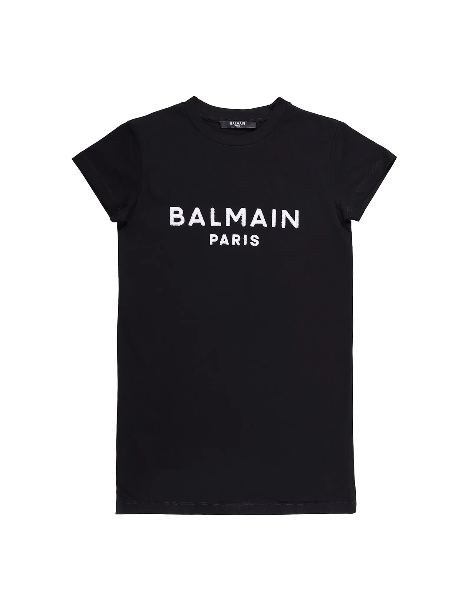 Balmain Kids Logo Print T-Shirt Dress