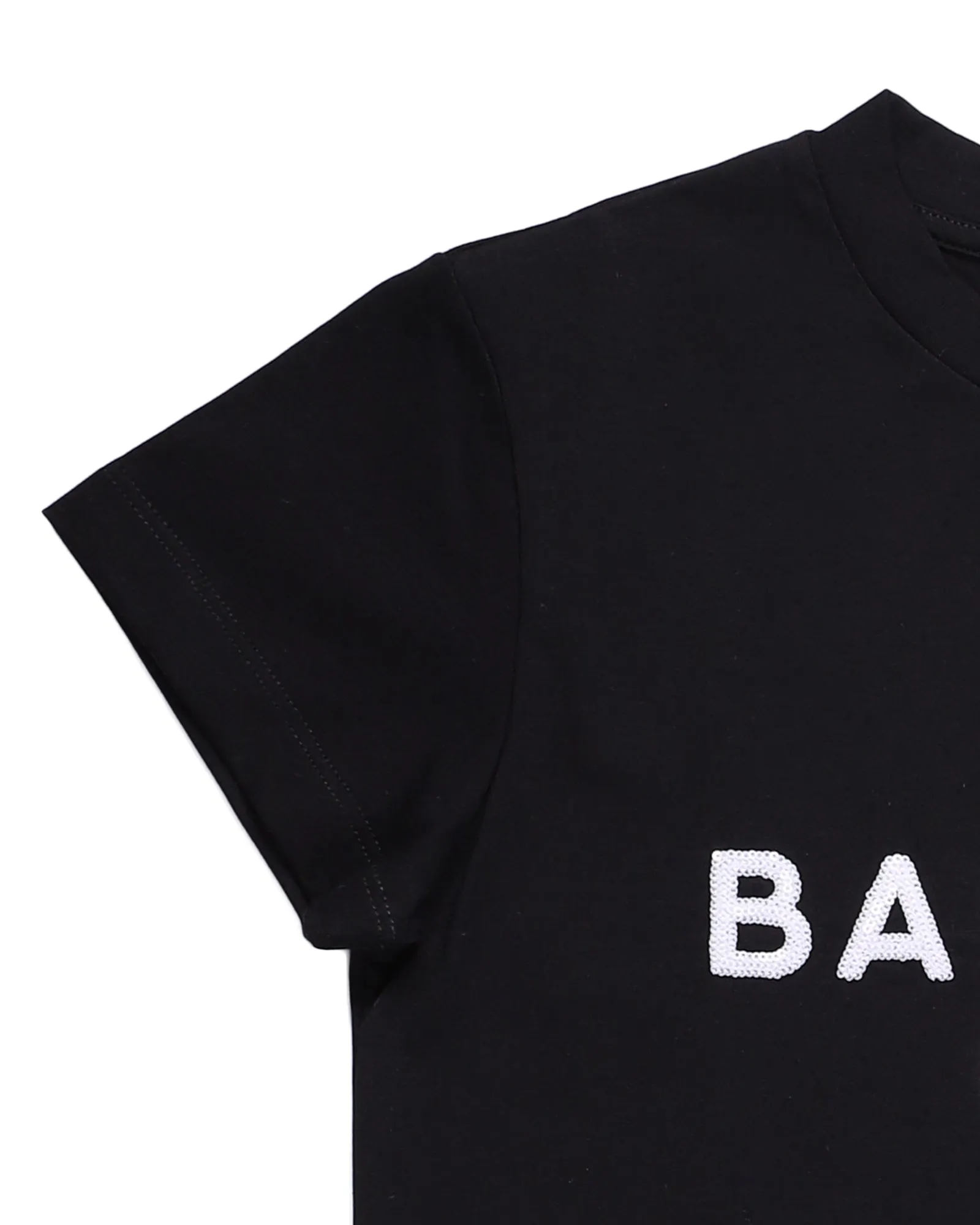Balmain Kids Logo Print T-Shirt Dress