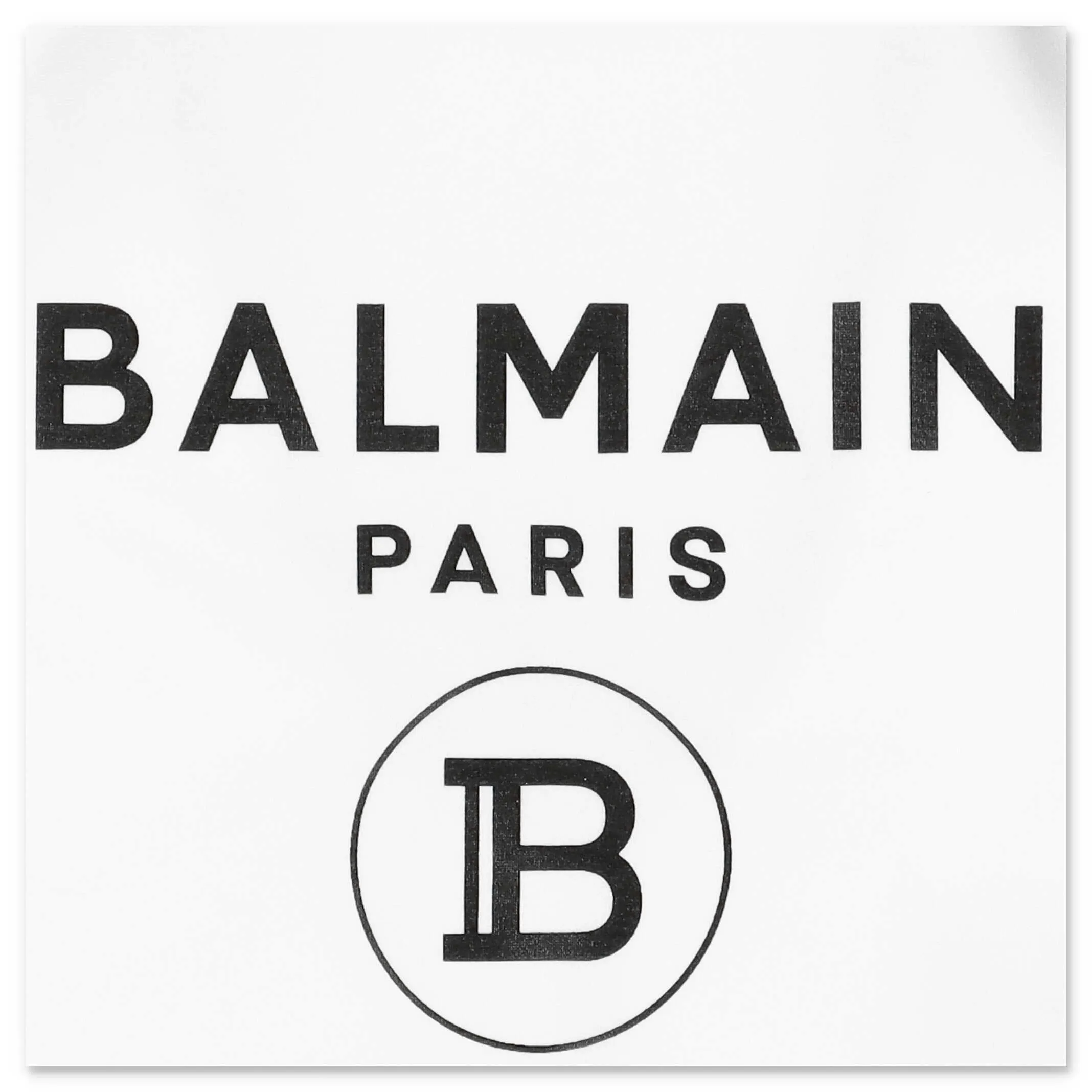 Balmain Kids Logo Printed Contrast Trim Swimsuit