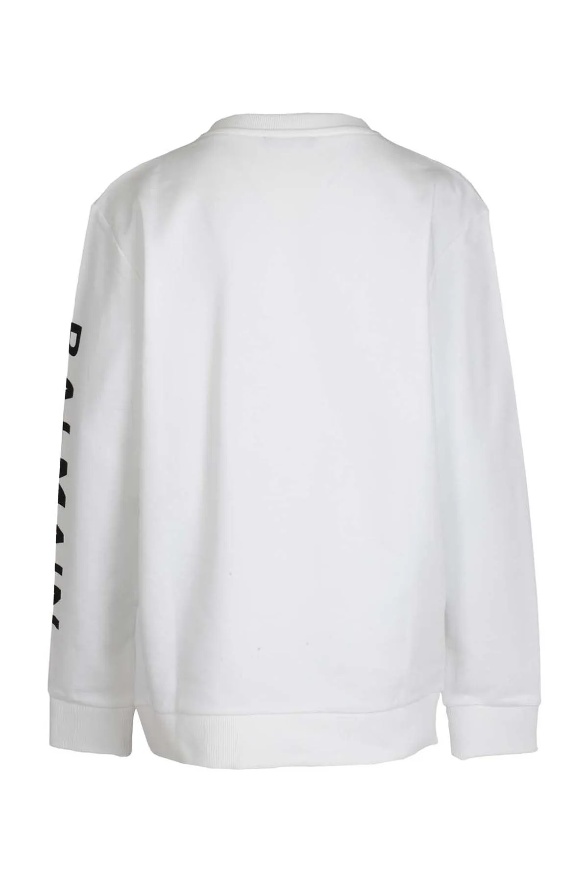 Balmain Kids Logo Printed Crewneck Sweatshirt
