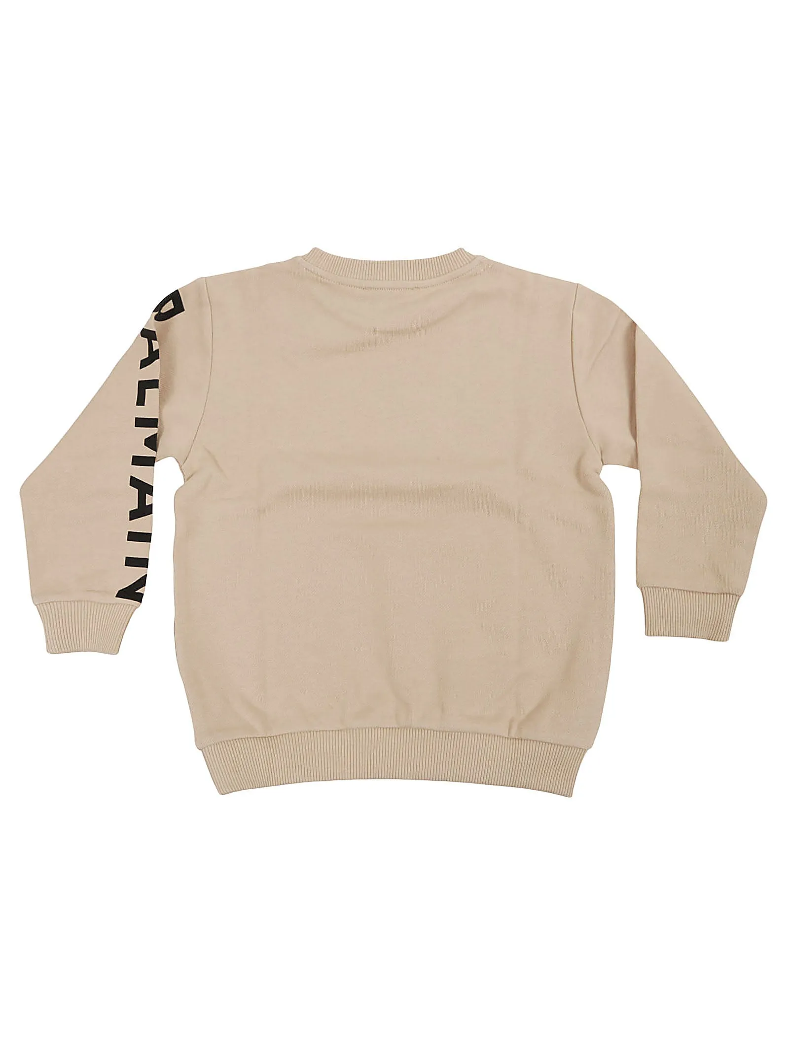 Balmain Kids Logo Printed Crewneck Sweatshirt