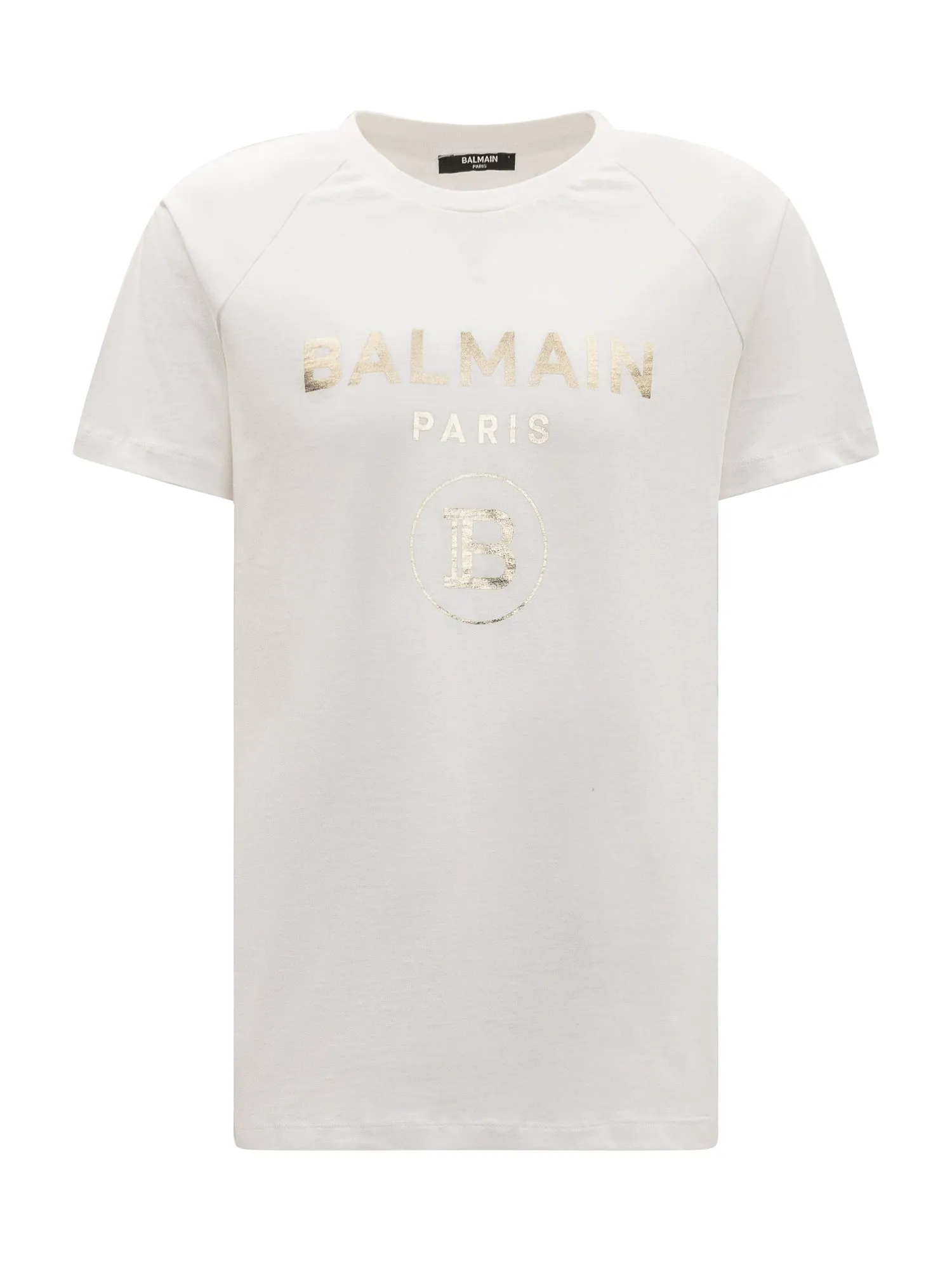 Balmain Kids Logo Printed Crewneck T-Shirt