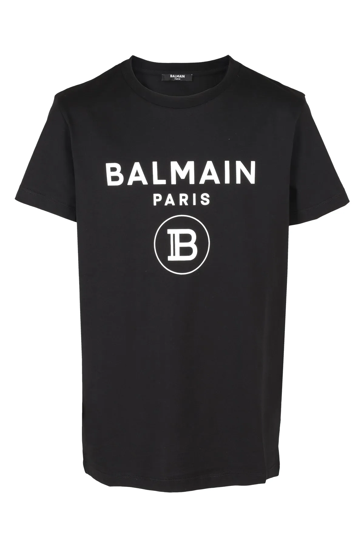 Balmain Kids Logo Printed Crewneck T-Shirt