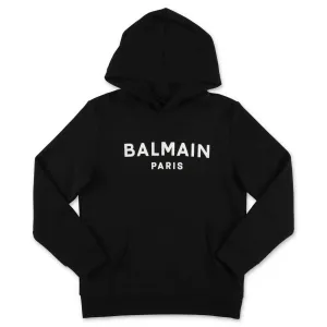 Balmain Kids Logo Printed Hoodie