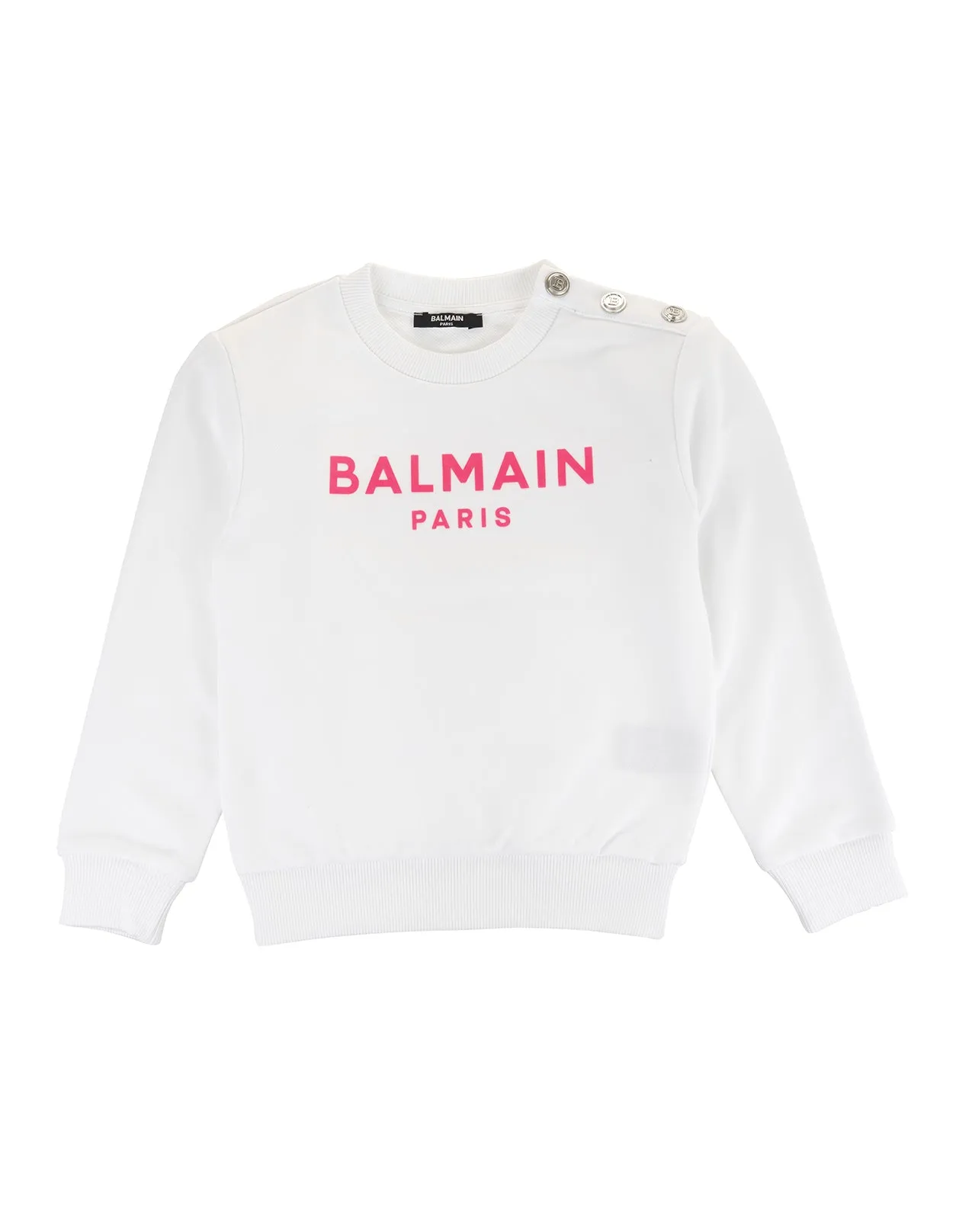 Balmain Kids Logo Printed Sweatshirt