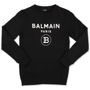 Balmain Kids Logo Printed Sweatshirt