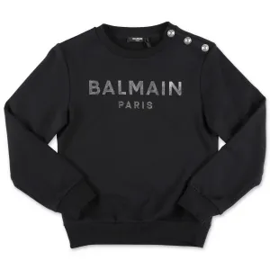 Balmain Kids Logo Printed Sweatshirt